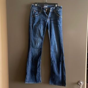 Hudson Flare Blue Jeans